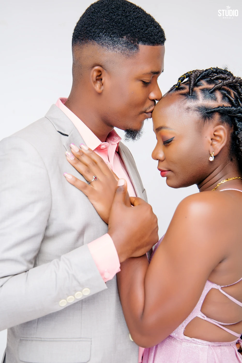 Alvine et Romain, un instant de tendresse